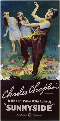 Sunnyside Movie Poster Print showcasing vibrant colors and cinematic charm.