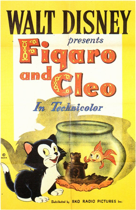 Figaro and Cleo Movie Poster Print - 11x17 | Posterazzi
