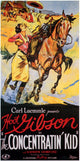 Concentratin' Kid Movie Poster Print featuring vibrant design
