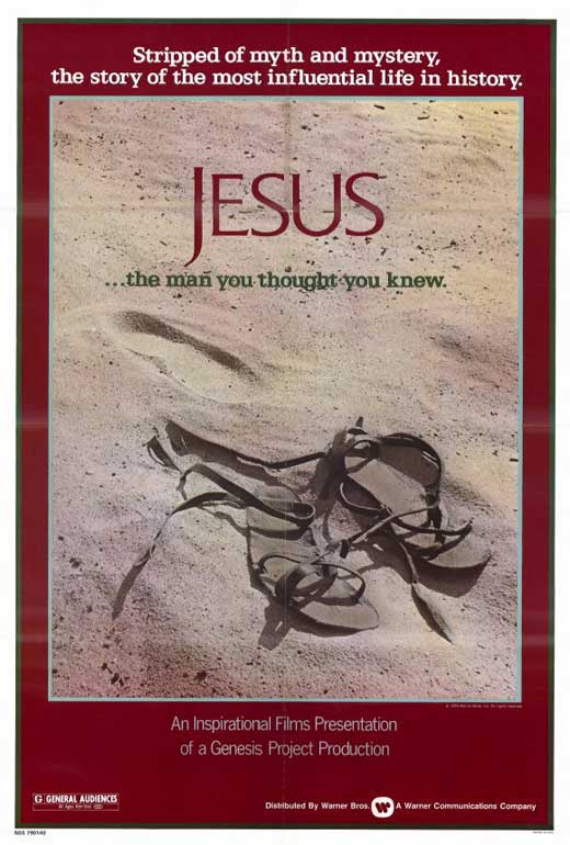 Jesus Movie Poster Print showcasing faith and inspiration
