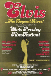 Elvis Presley Film Festival Movie Poster Print showcasing vintage charm.
