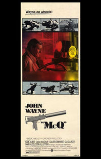 McQ Movie Poster Print showcasing vibrant colors and cinematic design.