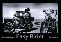 Easy Rider Movie Poster Print featuring classic film imagery