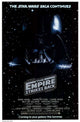 The Empire Strikes Back Movie Poster Print featuring iconic Star Wars imagery.