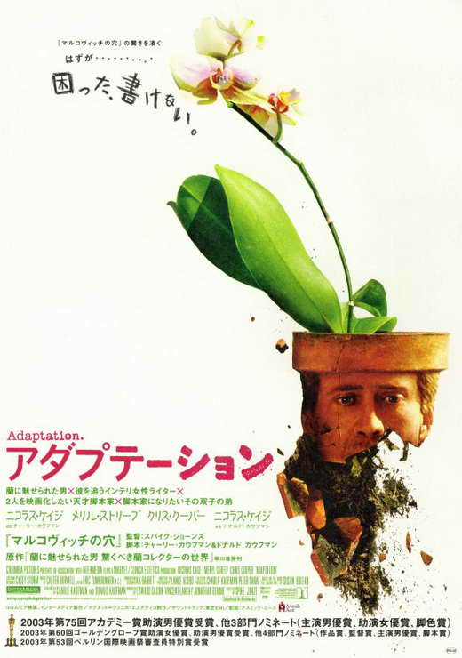 Adaptation Movie Poster Print showcasing vibrant design and cinematic art.