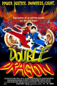 Double Dragon Movie Poster Print featuring classic action art