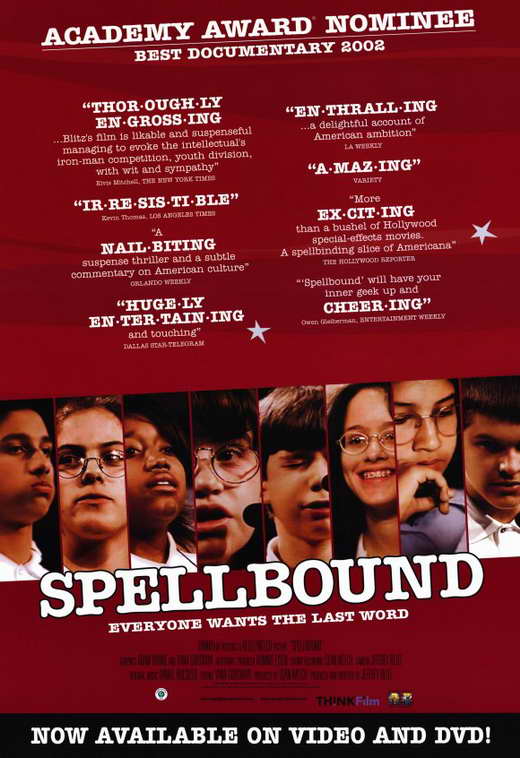 Spellbound Movie Poster Print showcasing classic film art.