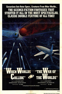 When Worlds Collide Movie Poster Print featuring vibrant colors and iconic imagery.