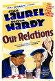 Our Relations Movie Poster Print showcasing classic film art.
