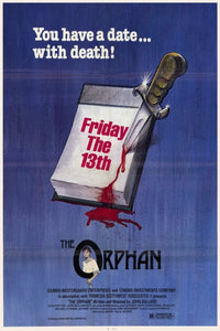 The Orphan Movie Poster featuring chilling horror imagery.