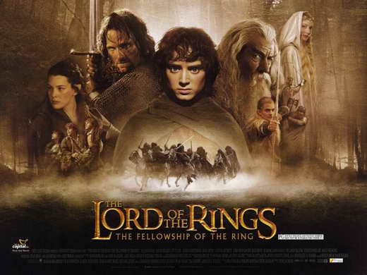 Lord of the Rings: The Fellowship of the Ring Movie Poster Print