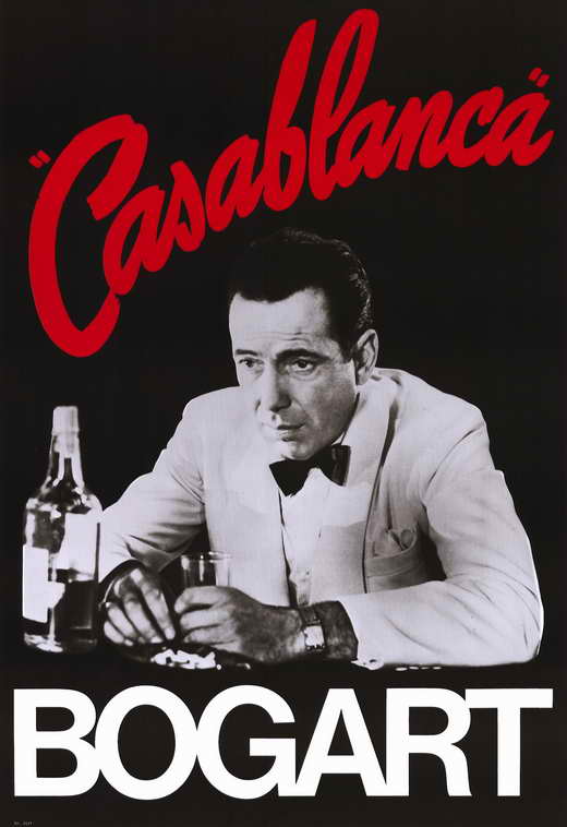 Casablanca Movie Poster Print showcasing classic film art.