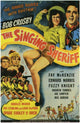 The Singing Sheriff Movie Poster - Classic cinema art print