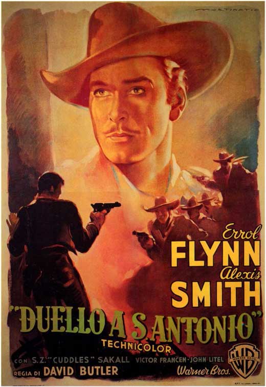 San Antonio Movie Poster Print featuring classic film artwork