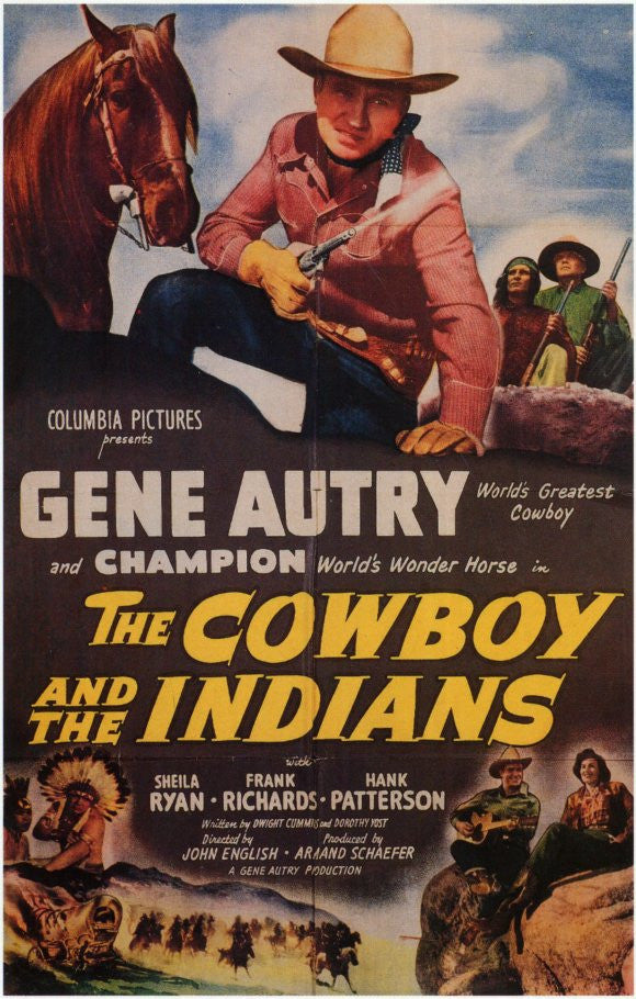 The Cowboy and the Indians Movie Poster Print (11x17)
