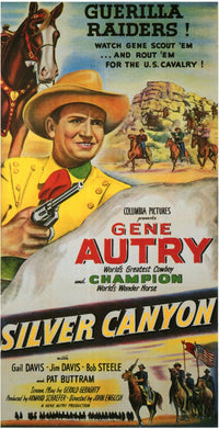 Silver Canyon Movie Poster Print showcasing cinematic artwork.