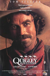 Quigley Down Under Movie Poster Print featuring iconic imagery from the film.