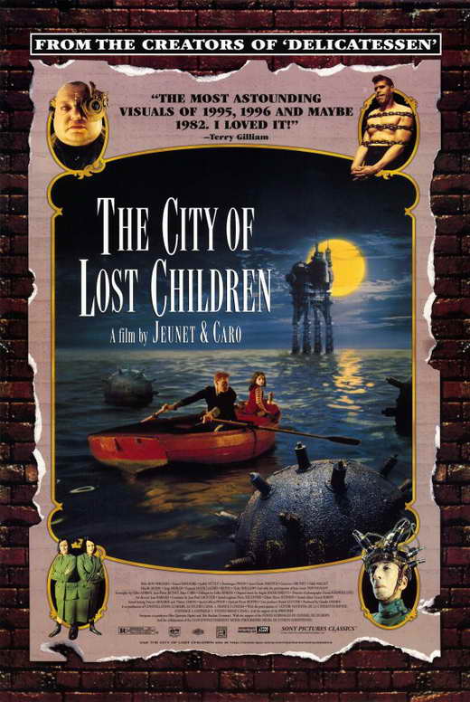 The City of Lost Children Movie Poster Print showcasing vibrant visuals and fantasy elements.