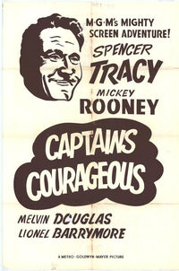 Captains Courageous Movie Poster Print showcasing classic cinema art.