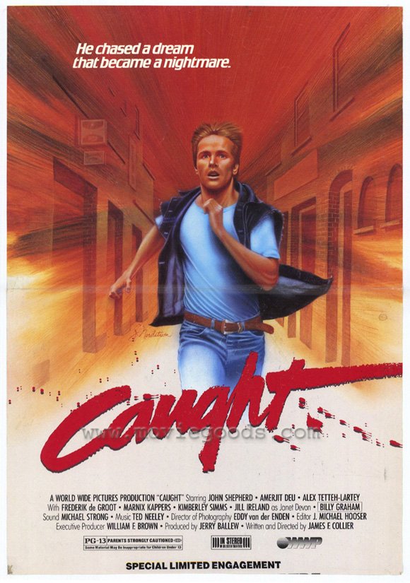 Caught Movie Poster Print showcasing suspenseful cinematic art
