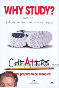 Cheaters Movie Poster Print showcasing vibrant colors and captivating imagery.