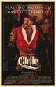 Otello Movie Poster Print featuring dramatic opera artwork.