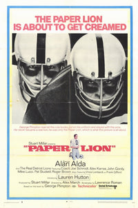 Paper Lion Movie Poster Print showcasing cinematic art.