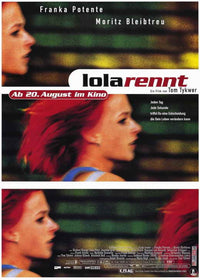 Run Lola Run movie poster print