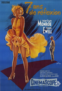 The Seven Year Itch Movie Poster Print showcasing classic cinematic art