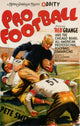 Pro Football Movie Poster Print showcasing vibrant football action.