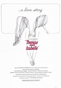 Therese & Isabelle Movie Poster Print showcasing vibrant film art.