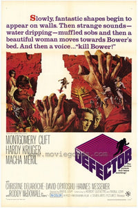 The Defector Movie Poster Print featuring vibrant artwork.