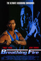 Breathing Fire Movie Poster Print showcasing vibrant action visuals.