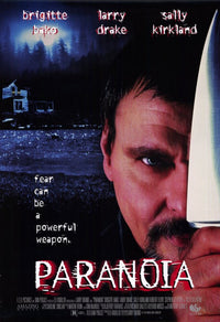 Paranoia Movie Poster Print showcasing cinematic art.