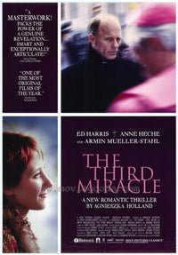 Third Miracle Movie Poster Print showcasing captivating film art.