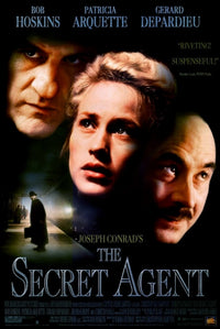 The Secret Agent Movie Poster Print showcasing thrilling espionage imagery.