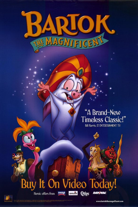 Bartok the Magnificent Movie Poster Print (11x17)