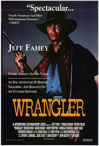 Wrangler Movie Poster Print showcasing adventurous spirit and bold themes.