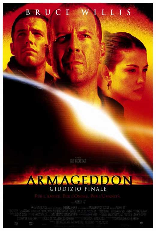 Armageddon Movie Poster Print featuring iconic artwork