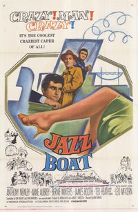 Jazz Boat Movie Poster Print showcasing vibrant jazz culture.