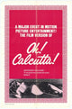 Oh! Calcutta! Movie Poster Print showcasing vibrant theatre art.