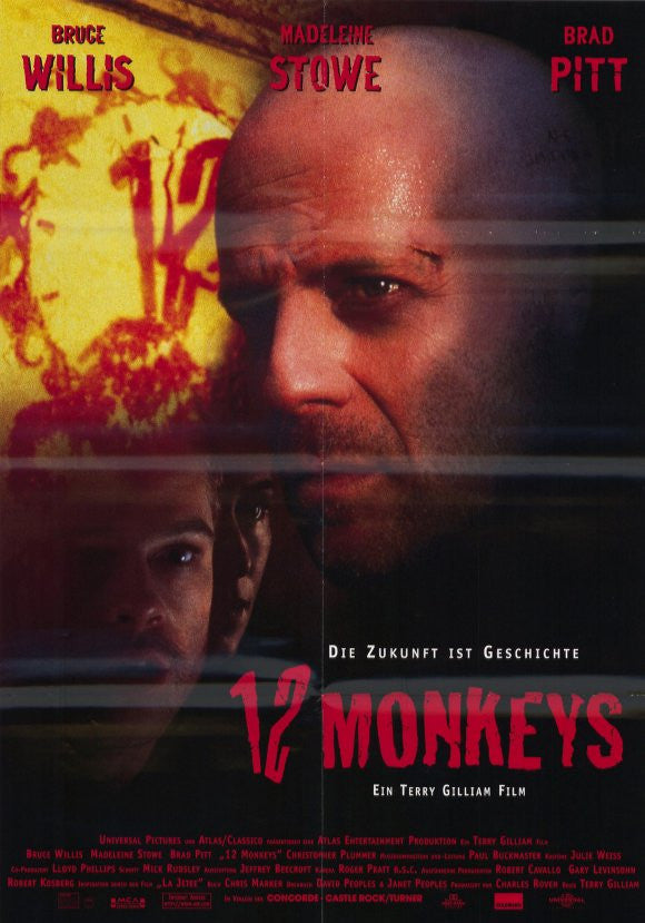 12 Monkeys Movie Poster Print - 11x17 | Posterazzi