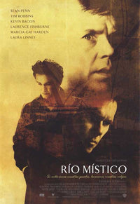 Mystic River movie poster print showcasing iconic film imagery.