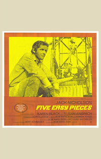 Five Easy Pieces Movie Poster Print - 11 x 17 inches.