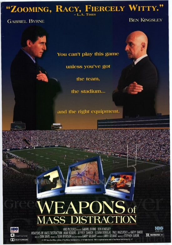 Weapons of Mass Distraction Movie Poster Print