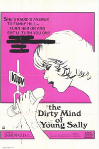 The Dirty Mind of Young Sally Movie Poster Print showcasing vibrant colors and intricate details.