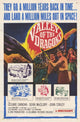 Valley of the Dragons Movie Poster Print featuring vibrant fantasy artwork.