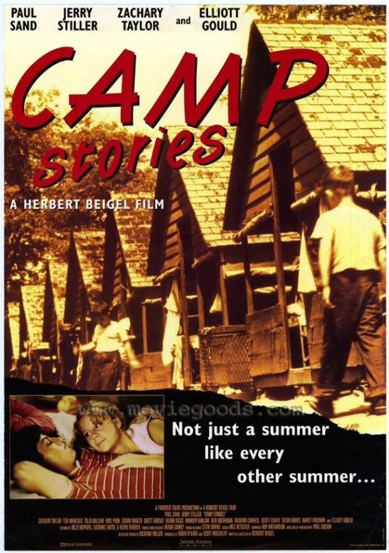 Camp Stories Movie Poster Print showcasing outdoor adventure theme.