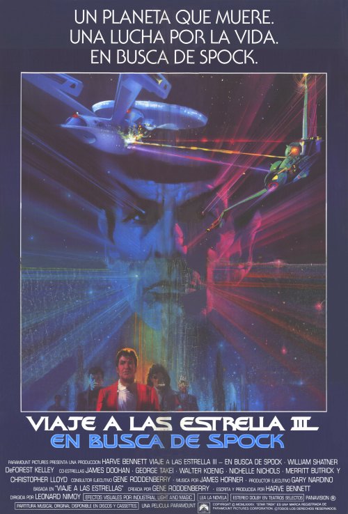 Star Trek 3: The Search for Spock Movie Poster Print