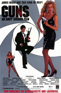 Guns Movie Poster Print featuring bold visuals for film enthusiasts.